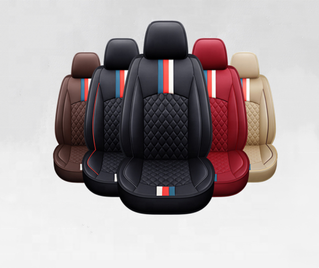 Fully Enclosed Car Seat Cushion Leather