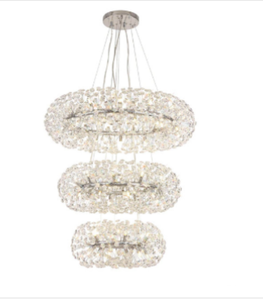 Iluminación interior de alta calidad Dormitorio Comedor Candelabro de diente de león Candelabro de cristal moderno - Product Image 6