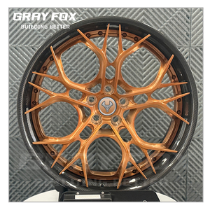 ล้อคาร์บอนไฟเบอร์แบบกำหนดเอง 5x112 5x120 18 19 20 21 นิ้ว แบบ 2 ชิ้น 5x114.3 สำหรับ - Product Image 2