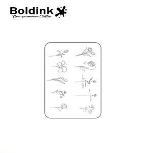 Autocollant de <span class=keywords><strong>tatouage</strong></span> semi-permanent imperméable pour <span class=keywords><strong>femme</strong></span>, motif floral esthétique personnalisé Boldink, pour poignet et avant-bras, sexy - Product Image 4