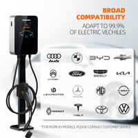 Pengisi Daya Mobil Listrik Tenaga Surya 22KW Baru 32A dengan Steker Tipe 2/GBT Kontrol APP IP54 OCPP 1.6J/2.0.1