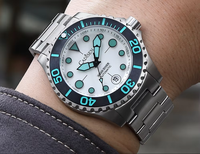 VVS Nouvelle Été Montre Homme Mécanique Automatique Mouvement 8215 Fort Lumineux 100M Étanche OEM ODM Low MOQ