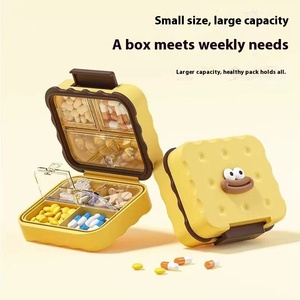 New 7 ngăn nhựa <span class=keywords><strong>PP</strong></span> hình chữ nhật y học & Lưu trữ đồ trang sức <span class=keywords><strong>box</strong></span> với nắp chống thấm nước cho du lịch thuận tiện - Product Image 6