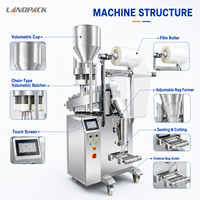 Machine d'emballage verticale automatique VFFS pour chips, sel, snacks, biscuits et autres aliments
