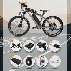 ชุดแปลงจักรยาน<span class=keywords><strong>ไฟ</strong></span>ฟ้ากำลังสูง 72V 3000W <span class=keywords><strong>100</strong></span> กม./ชม. 30Ah ระยะทางวิ่งไกลกว่า 60 กม. แบตเตอรี่อายุการใช้งานยาวนานพิเศษ - Product Image 1