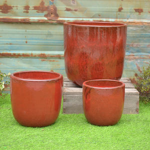 Macetas <span class=keywords><strong>de</strong></span> Cerámica Redondas Grandes y Modernas para Jardín y Hogar, Macetas <span class=keywords><strong>de</strong></span> Cerámica al <span class=keywords><strong>por</strong></span> <span class=keywords><strong>Mayor</strong></span> para Suculentas <span class=keywords><strong>de</strong></span> Interior - Product Image 1