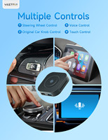 Système multimédia automobile VASTFLY LD-AI01-E Android 13, écran 9/10 pouces, CarPlay sans fil, contrôle IA, 4 Go + 64 Go RAM/ROM, Snapdragon 6125