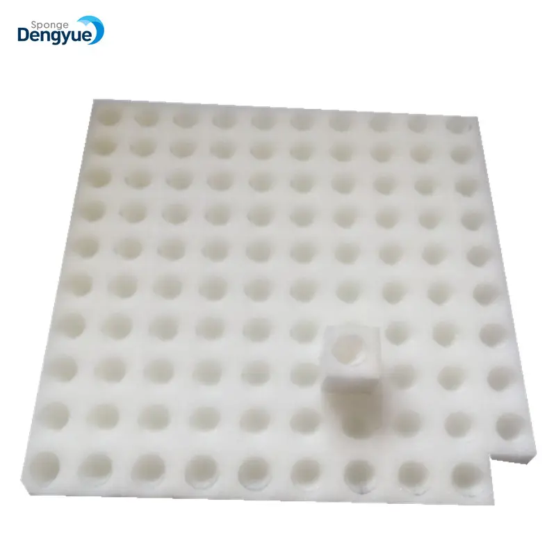Eco-friendly White Foam Manufacturer Hydroponic Planting Sponge with + For Greenhouse Seedling Growing