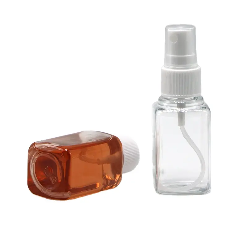 Bình xịt nhựa 5ml 10ml 20ml Rỗng trong suốt viêm mũi chống dị ứng mũi mũi chai nhựa với bơm phun