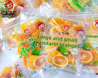 Camilan Buah Kering Irisan Manis Zhongbao Proses AD dengan Rasa Mangga Persik Stroberi Jeruk ODM OEM Pabrik Buah Jeruk Kering Buah Kering