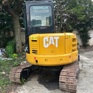 Mini-excavatrice hydraulique Caterpillar 304C CR d'occasion, 4 tonnes, compacte, à braquage zéro, petite pelle CAT304C à vendre - Product Image 3