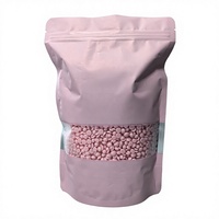 Lifestance 1lb Perles de cire dure rose de haute qualité pour l'épilation du visage, indolore, sans colophane, perles de cire chaude dépilatoire, vente directe usine