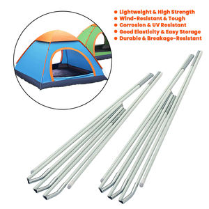 Varas de Fibra de Vidro de Alta Resistência Bastões Redondos Flexíveis Estacas de Fibra de Vidro Varas para Tenda de Fibra de Vidro - Product Image 5