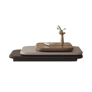 Modern Italian Minimalist Designer High-end Rotating <strong>Coffee</strong> <strong>Table</strong> Living Room Farmhouse Indoor New Creative Shaped - Product Image 4