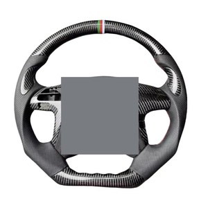 Volant de course sport à fond plat en fibre de carbone pour Toyota Hilux Revo Crossover Runner Overlord Alphard Corolla - Product Image 4