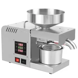 More than 95% extraction rate copra / cocoa oil extraction machine stainless steel macadamia oil press machine