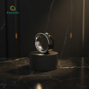Bague connectée <span class=keywords><strong>de</strong></span> prière musulmane, 7 tailles, 55 mAh, longue autonomie, fonctions <span class=keywords><strong>de</strong></span> comptage multiples, affichage des historiques via l'application, bague Tasbeeh - Product Image 1