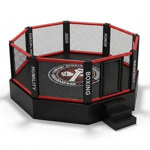 Octogone de combat MMA personnalisé 2026 – Nouvelle <span class=keywords><strong>cage</strong></span> de compétition <span class=keywords><strong>UFC</strong></span> à plateforme haute pour la boxe et le MMA - Product Image 1