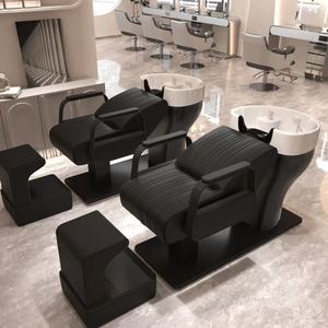 Hair Salon Beauty Salon Barber Shop Hot Sale Furniture Hair Washing Shampoo Chair Shampoo <b>Bed</b> - Product Image 1