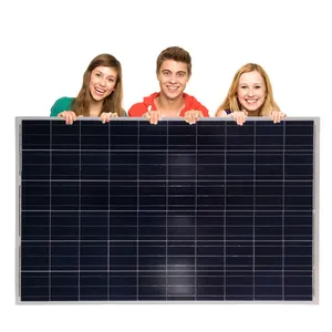 Wenden Sie LED und Straßen laterne Poly 50 Watt Solarenergie Ladung tragbares Solar panel für kleine Häuser an
