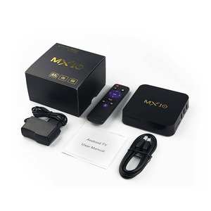 Boîtier TV Android 9.0 Em MX10 4G/32G Lecteur multimédia RK3328 pour TV Box avec prise en charge Mali-450 - Product Image 4