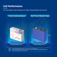 Batterie LiFePO4 EVE en stock UE, 100Ah 105Ah, Grade A, 3.2V 24V 48V, Cellule LF100LA pour ESS domestique