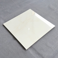 Carreaux de sol en porcelaine effet marbre veiné doré chaud, polis et émaillés, 60x60 cm (600x600 mm), de luxe, à Guangzhou