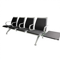LEADCOM LS-535XB Chaise d'attente moderne à 3 places pour hôpital, aéroport, salle d'attente, mobilier commercial