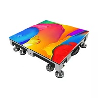 Pantalla LED de Piso Interior Vcore de Nuevo Diseño a Todo Color P3.91 de 500*500 mm, Baldosas LED para Pista de Baile, Pantalla LED Interior para Clubes de DJ