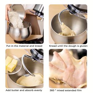 Nouvelle <span class=keywords><strong>Robot</strong></span> Culinaire Électrique Multifonction Créative et Robuste, Mélangeur Puissant <span class=keywords><strong>pour</strong></span> <span class=keywords><strong>Pétrir</strong></span> la <span class=keywords><strong>Pâte</strong></span> et Cuire - Product Image 3