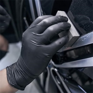 Fábrica al por mayor 4 Mil Mecánico <span class=keywords><strong>Automotriz</strong></span> tatuaje barbería servicio <span class=keywords><strong>de</strong></span> alimentos limpieza arte <span class=keywords><strong>de</strong></span> uñas guante <span class=keywords><strong>de</strong></span> nitrilo puro guante desechable - Product Image 6