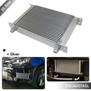 Phổ AN10 7/8-14 UNF nhôm nhỏ kép vượt qua thanh và tấm dầu mát trao đổi nhiệt - Product Image 3