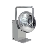 Chocolade Maken Machine Noten/Snoep/Chocolade Al Coating Machine Chocolade Notencoating Machine