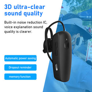 Chất lượng cao dài-khoảng cách không dây <span class=keywords><strong>intercom</strong></span> Tai nghe cho tour du lịch nhóm và nhà máy thăm - Product Image 3