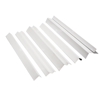Panneau en fibres minérales personnalisé avec cadre galvanisé, support pour plafond en plâtre, barre en T pour plafond, grille de plafond, angle mural Shadowline
