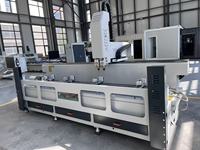OUWO Nouvelle Conception 380V 3000MM Machine CNC à Double Broche Certifiée CE et Contrôlée par PLC pour la Fabrication de Profilés en Aluminium pour Usines de Façades Rideau