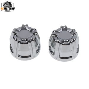 Tapa de la tuerca del eje delantero de la motocicleta para <span class=keywords><strong>Harley</strong></span> Sportster XL, Touring, Softail, Dyna, Fat Boy, V-<span class=keywords><strong>Rod</strong></span>, Glide 883 <span class=keywords><strong>1200</strong></span> - Product Image 4