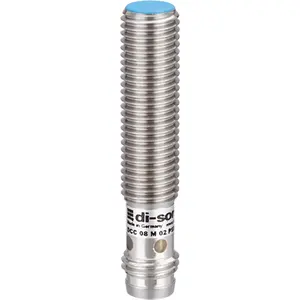 Sensor de proximidad inductivo de montaje empotrado de acero inoxidable IP67 DCC08M02NOK-TSL/40 - Product Image 1