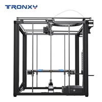Tronxy Gros Verre surface 400mm lit 3d impresora drucker X5SA-400 PRO grand imprimante 3d core-xy Industrielle tronxy 3d imprimante