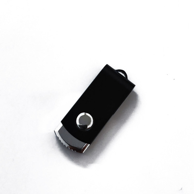 Wholesale Rotating Color USB Flash Drive 4GB 8GB 16GB 32GB Car Music Metal Pendrive Trade Show Bidding Custom Engraved Gifts