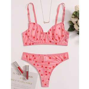 Sexy polyester één-delige huwelijksreislingerie, wit doorschijnend mesh, huwelijksreis cadeau voor vrouwen, maten S-XL - Product Image 4