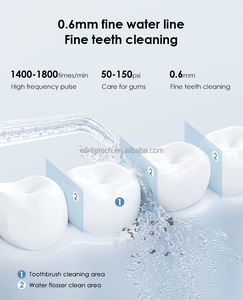 Irrigador Bucal Portátil Recargable USB Abrite LP235 de Alta Eficiencia con Batería Grande Personalizable - Product Image 2