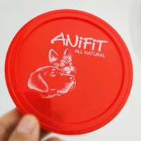 Boîte en métal personnalisée avec logo imprimé, couvercle en plastique PE transparent de qualité alimentaire pour boîte en fer blanc de 100 ml