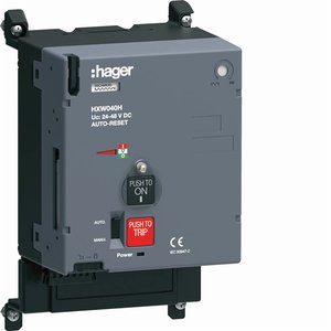 Hager Hxw040h Motor Operator 24-48V DC con Reset Automatico per H3 X630 H3+ P630 - Product Image 1