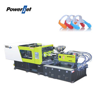 Powerjet BJM400 두 배 색깔 2 색깔 2 탄 물자 플라스틱 사출 성형 기계 - Product Image 2