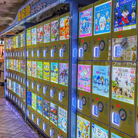 Quality Choice Gachapon Machine Parfait pour les jeux d'arcade et les ventes de capsules de jouets Stimulant les profits