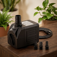 Pompe à eau submersible miniature de haute qualité à moteur CC sans balais, à une seule étape, pour aquarium, avec contrôle entièrement automatique