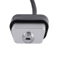 Cerradura Antirrobo de Alta Resistencia para Puerto OBDII, Bloqueo para Conector OBD2 de Automóvil con 2 Llaves
