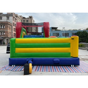 Lâu Đài Nhảy Đầy Màu Sắc, <span class=keywords><strong>Inflatable</strong></span> Trở Ngại Bouncer <span class=keywords><strong>Combo</strong></span> Cho Trẻ Em - Product Image 4