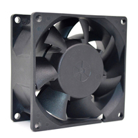 Ventilateur axial DC 8032 3 pouces 12V 24V 48V 80x80x32mm, moteur sans balais DC pour système de refroidissement d'air, purificateur d'air